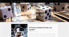 Desktop Screenshot of gagnant-du-jour.com